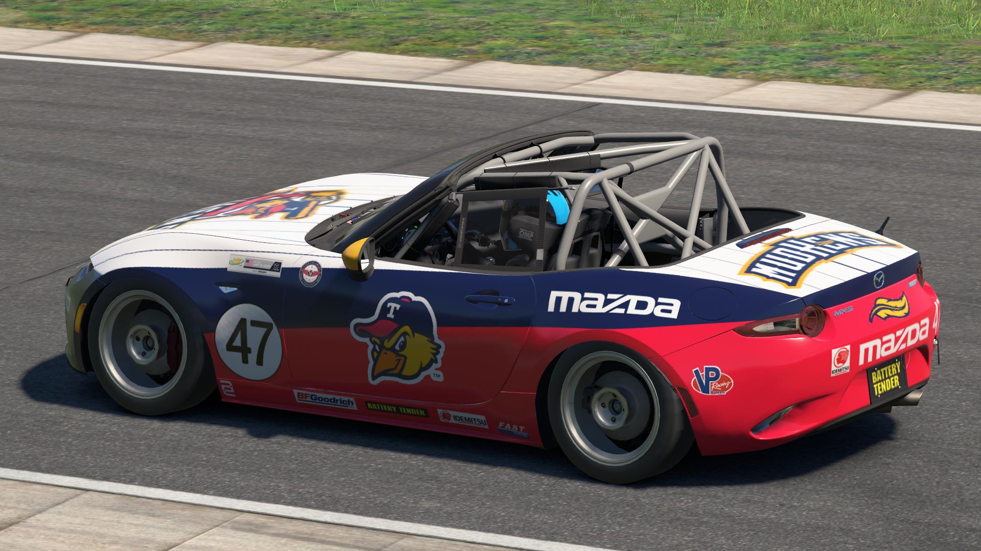 Preview of Toledo Mud Hens Mazda MX-5 Cup Car by Pat Gabriel