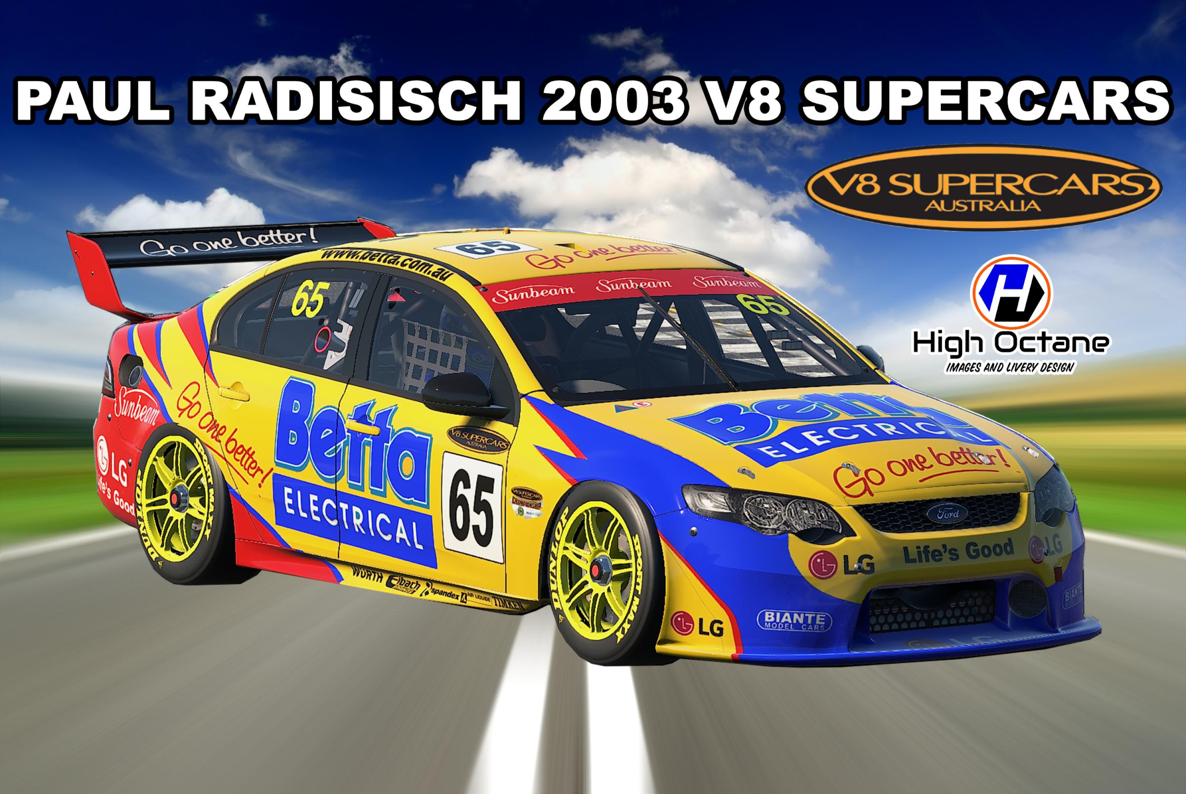 Preview of Paul Radisich Briggs Motorsport 2003 by Matt Heywood