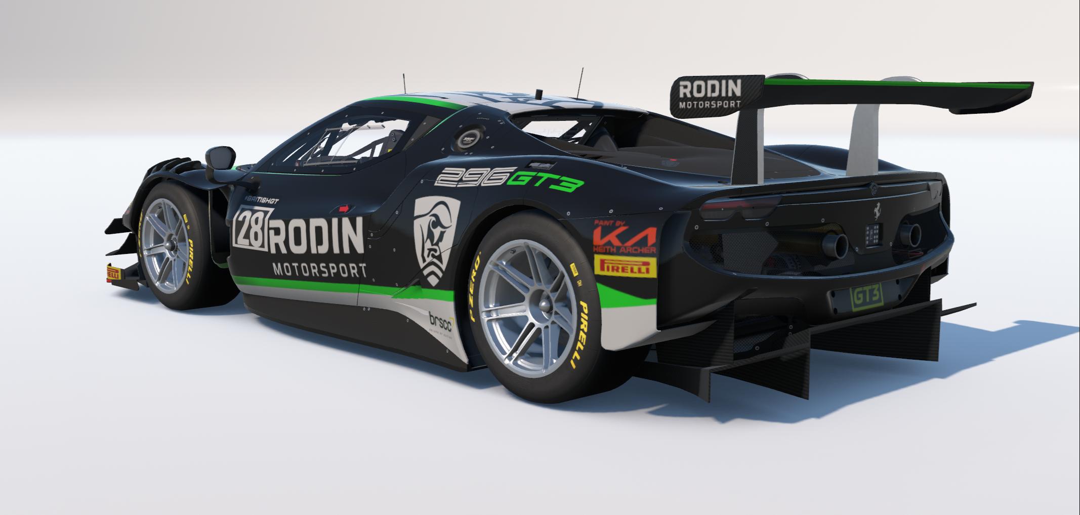 Preview of Rodin Motorsport Reveals British GT3 Entry with Ferrari 296 GT3 by Keith Archer