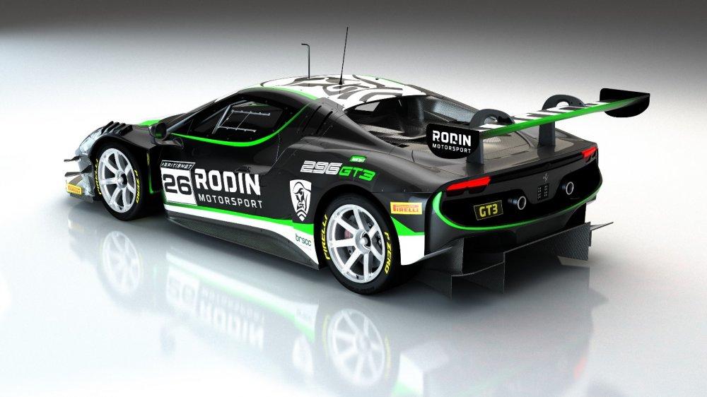 Preview of Rodin Motorsport Reveals British GT3 Entry with Ferrari 296 GT3 by Keith Archer