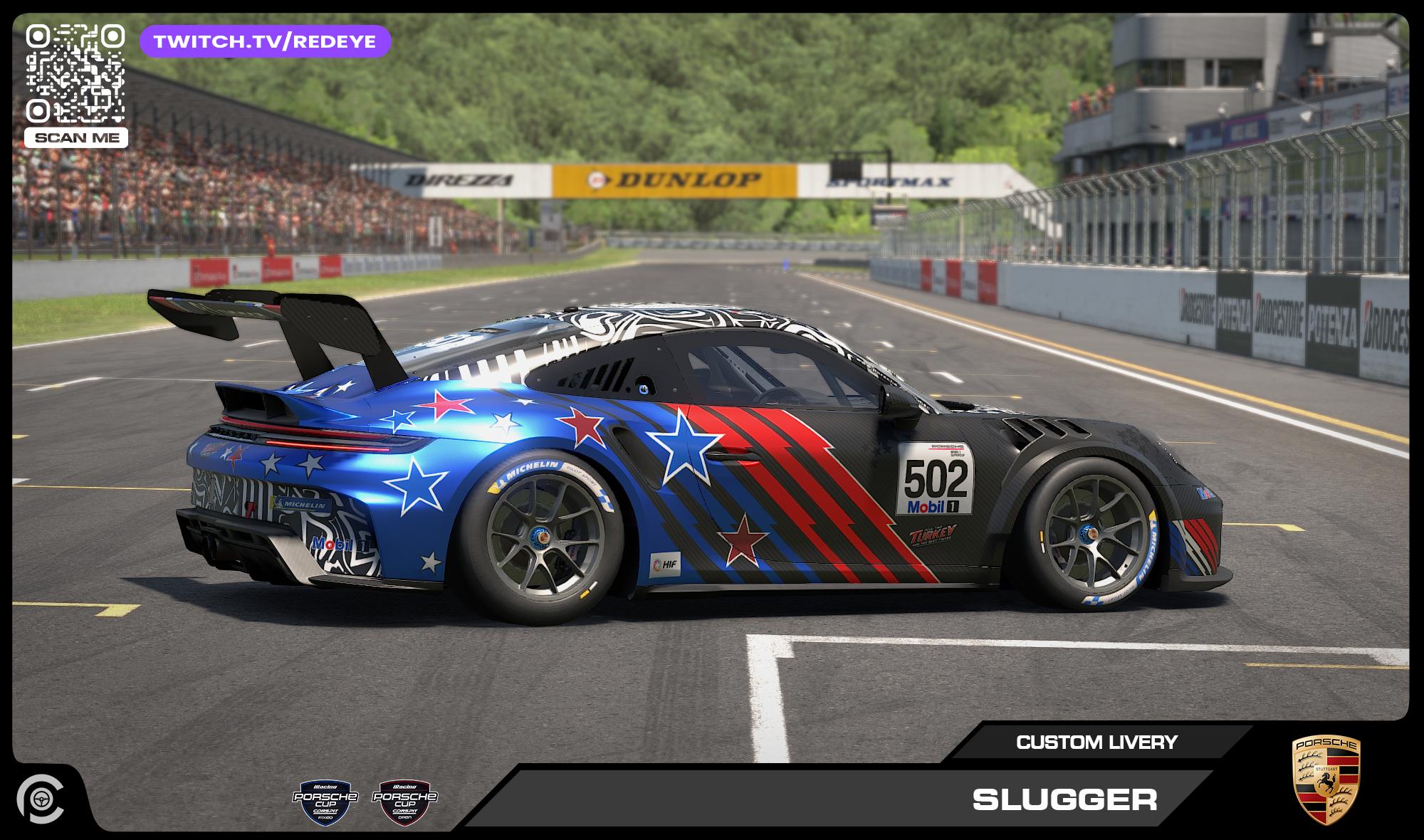 Preview of 2025 Slugger Porsche Cup 992.2 by Paul R Chaloner