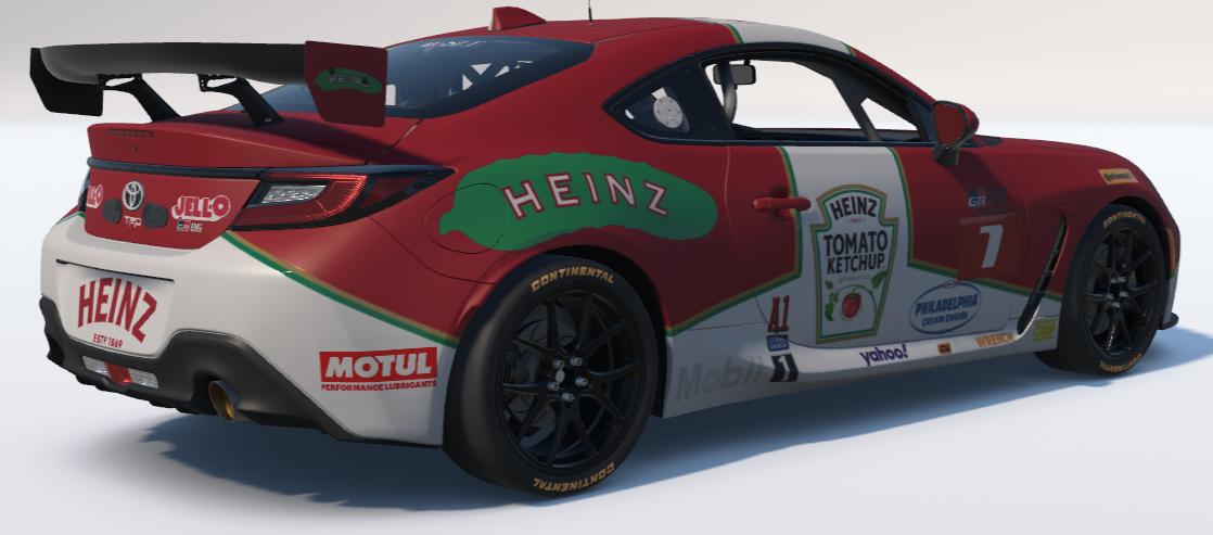 Preview of Heinz Ketchup Toyota GR86 by Ronald Lawson2
