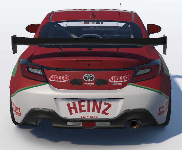 Preview of Heinz Ketchup Toyota GR86 by Ronald Lawson2