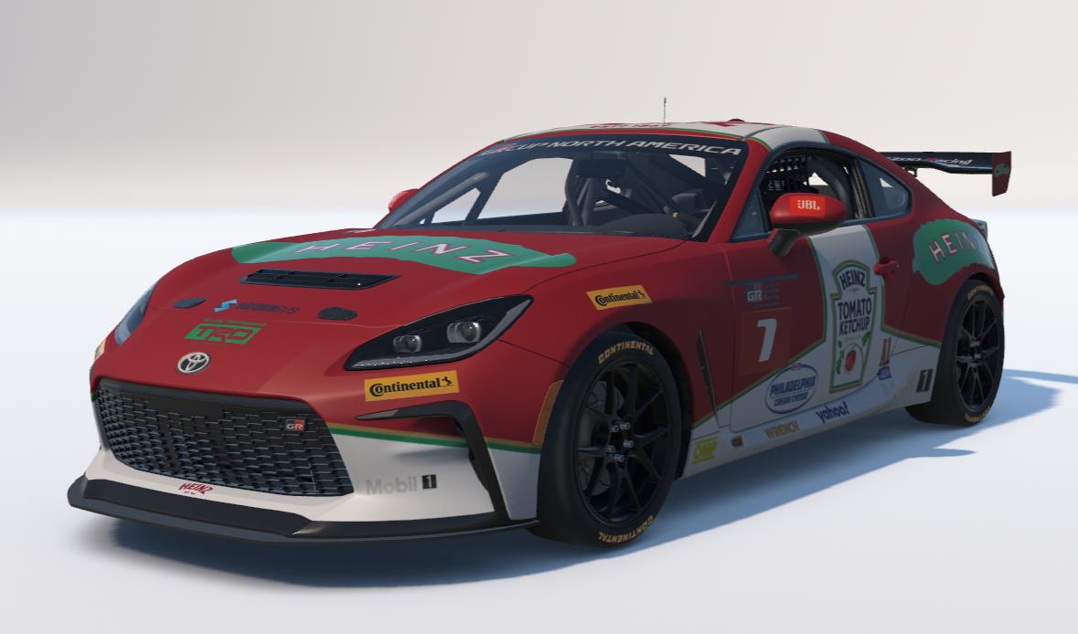 Preview of Heinz Ketchup Toyota GR86 by Ronald Lawson2