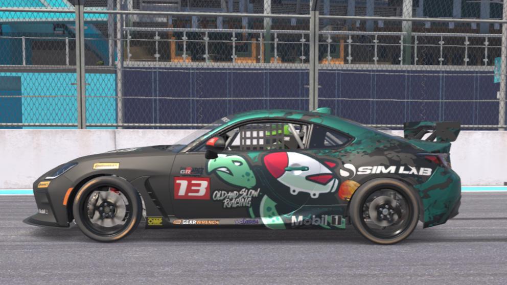 Preview of Old and Slow Racing 2026 Scheme by Chase Green