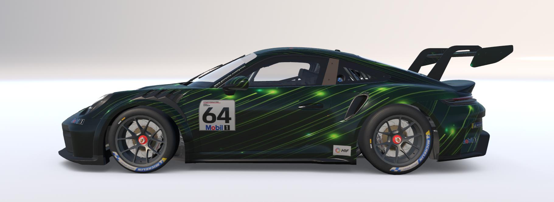 Preview of Porsche 992 2 Cup firefly livery by Guy Robertson