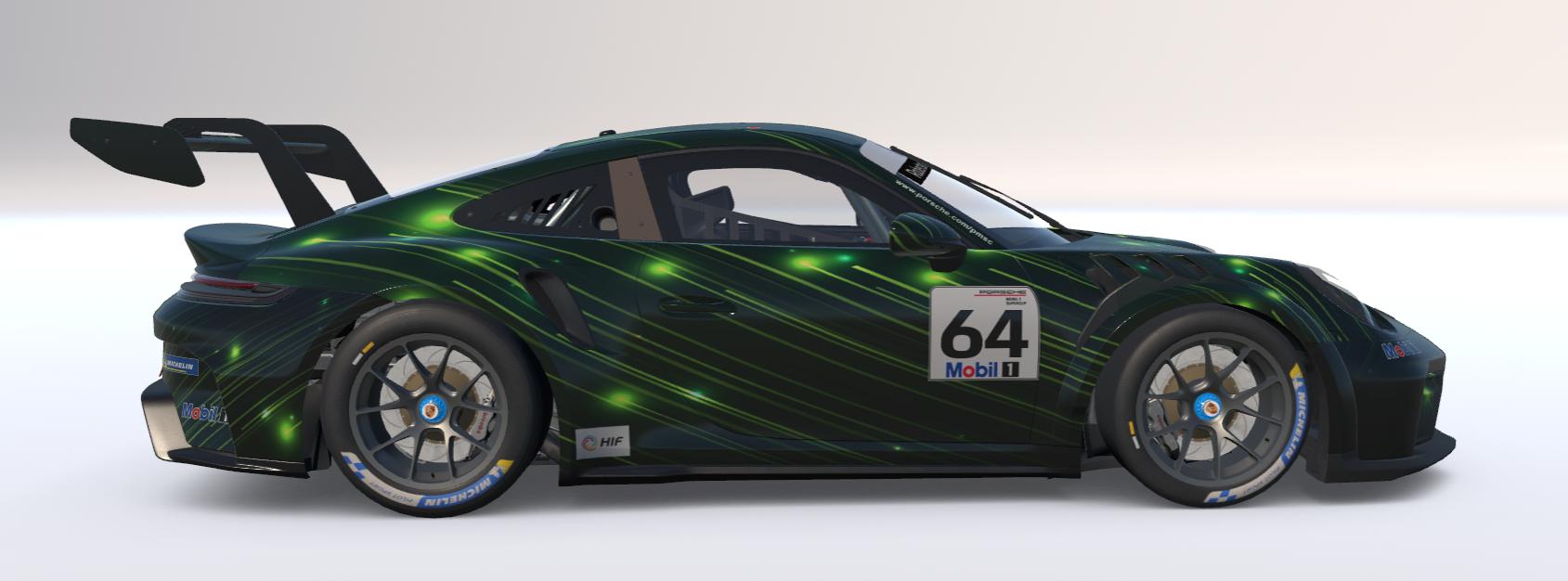 Preview of Porsche 992 2 Cup firefly livery by Guy Robertson