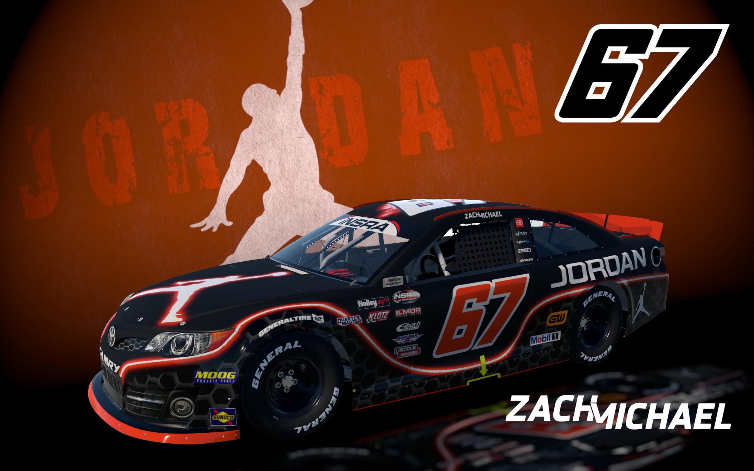 Preview of Zach Michael 2026 Jordan ARCA Toyota Camry by Nathaniel O.