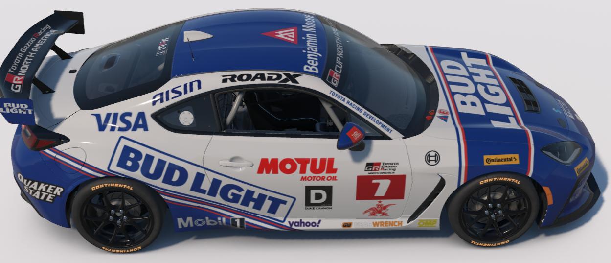 Preview of Bud Light Toyota GR86 by Ronald Lawson2