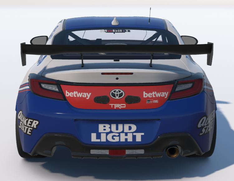 Preview of Bud Light Toyota GR86 by Ronald Lawson2