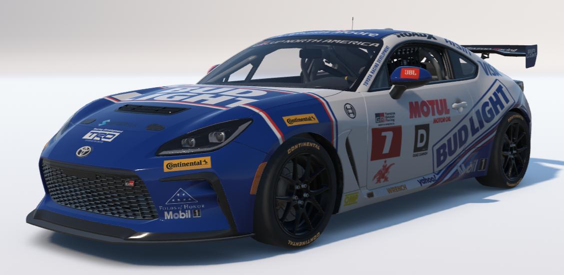 Preview of Bud Light Toyota GR86 by Ronald Lawson2