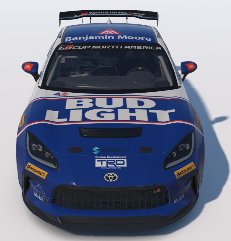 Preview of Bud Light Toyota GR86 by Ronald Lawson2