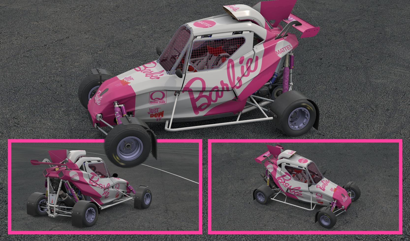 Preview of FIA Cross Car Barbie by Clyde Coman