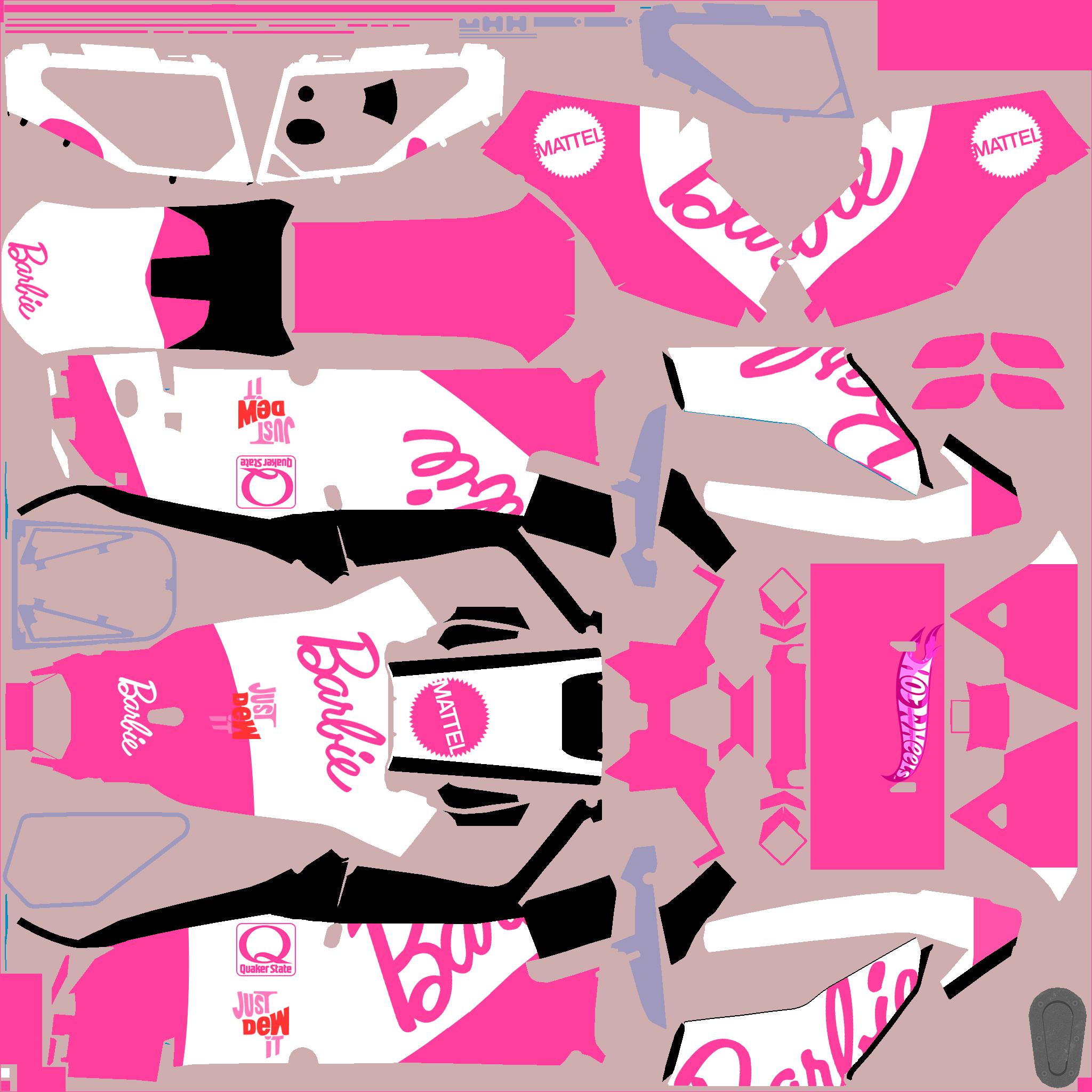 Preview of FIA Cross Car Barbie by Clyde Coman