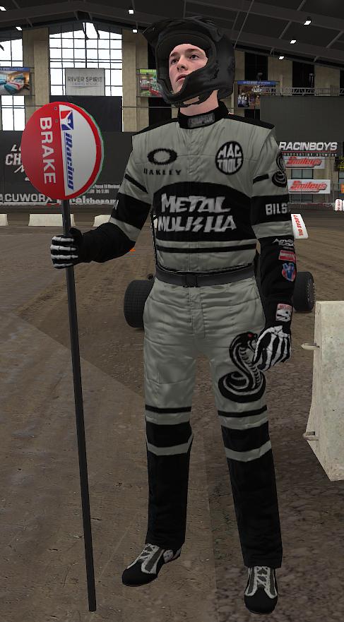 Preview of Metal Mulisha racing suit by Byron Morris