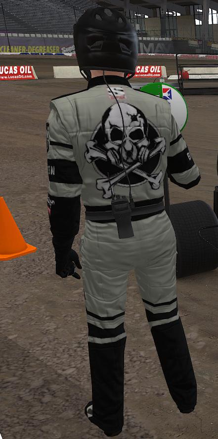 Preview of Metal Mulisha racing suit by Byron Morris