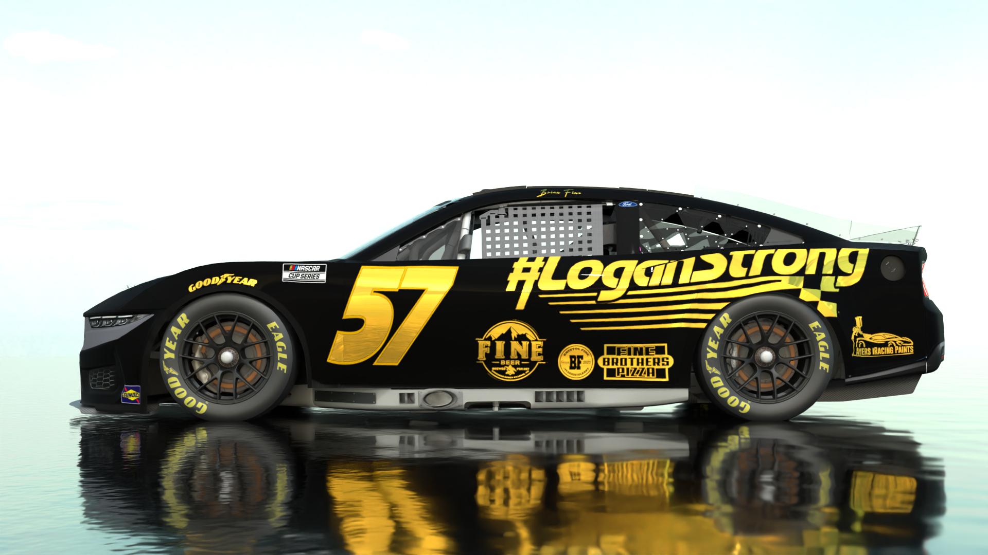 Preview of Brian Fine Black and Gold NexGen Mustang by Steven Ayers Jr