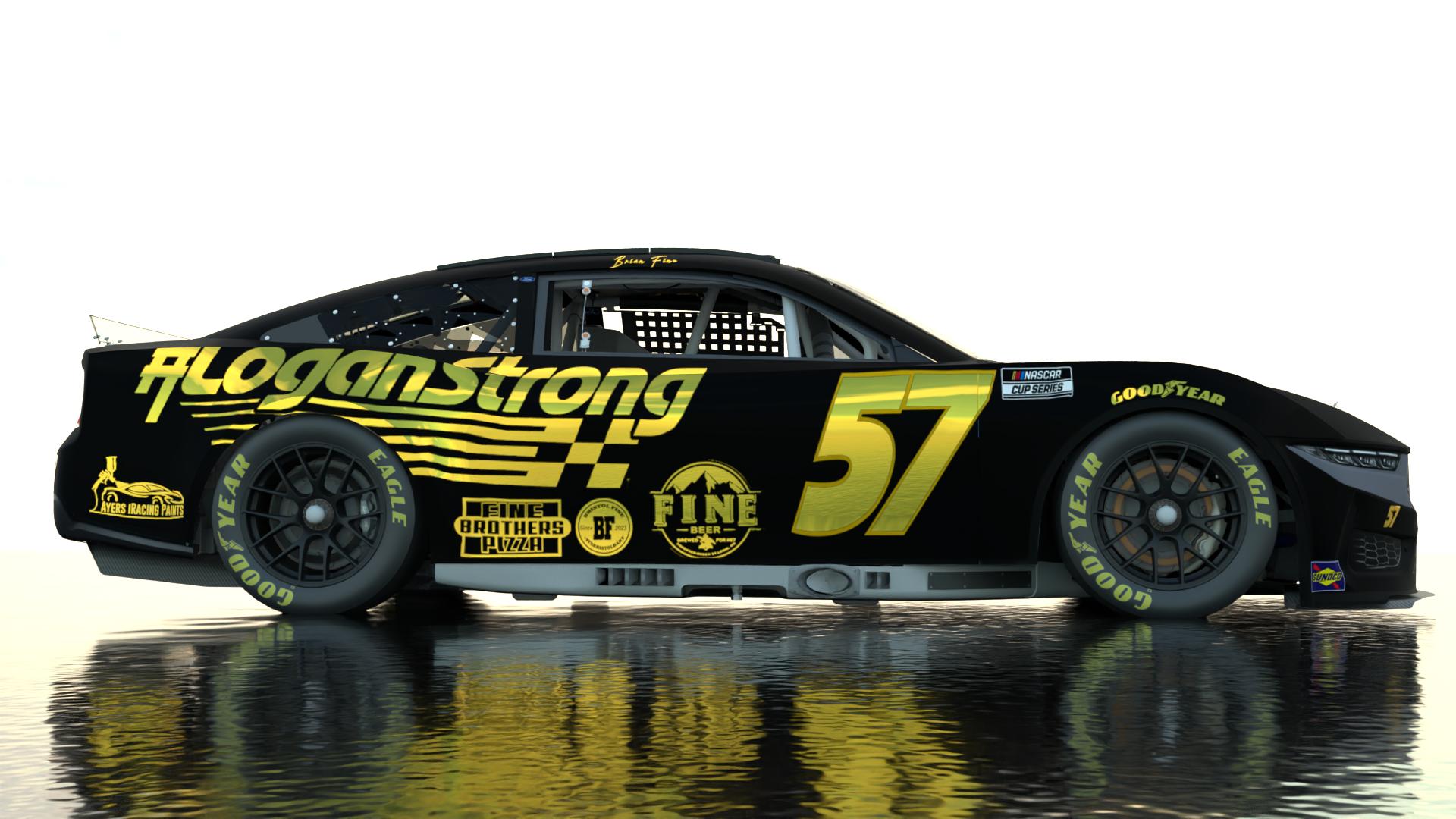 Preview of Brian Fine Black and Gold NexGen Mustang by Steven Ayers Jr