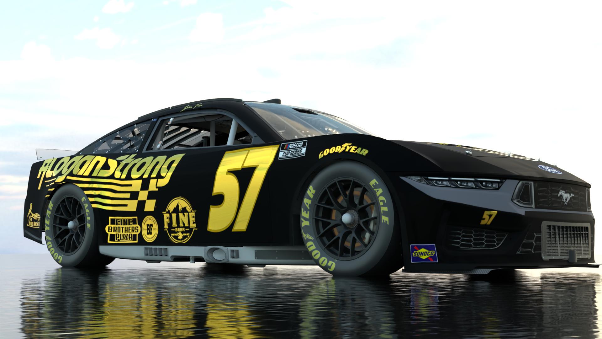 Preview of Brian Fine Black and Gold NexGen Mustang by Steven Ayers Jr