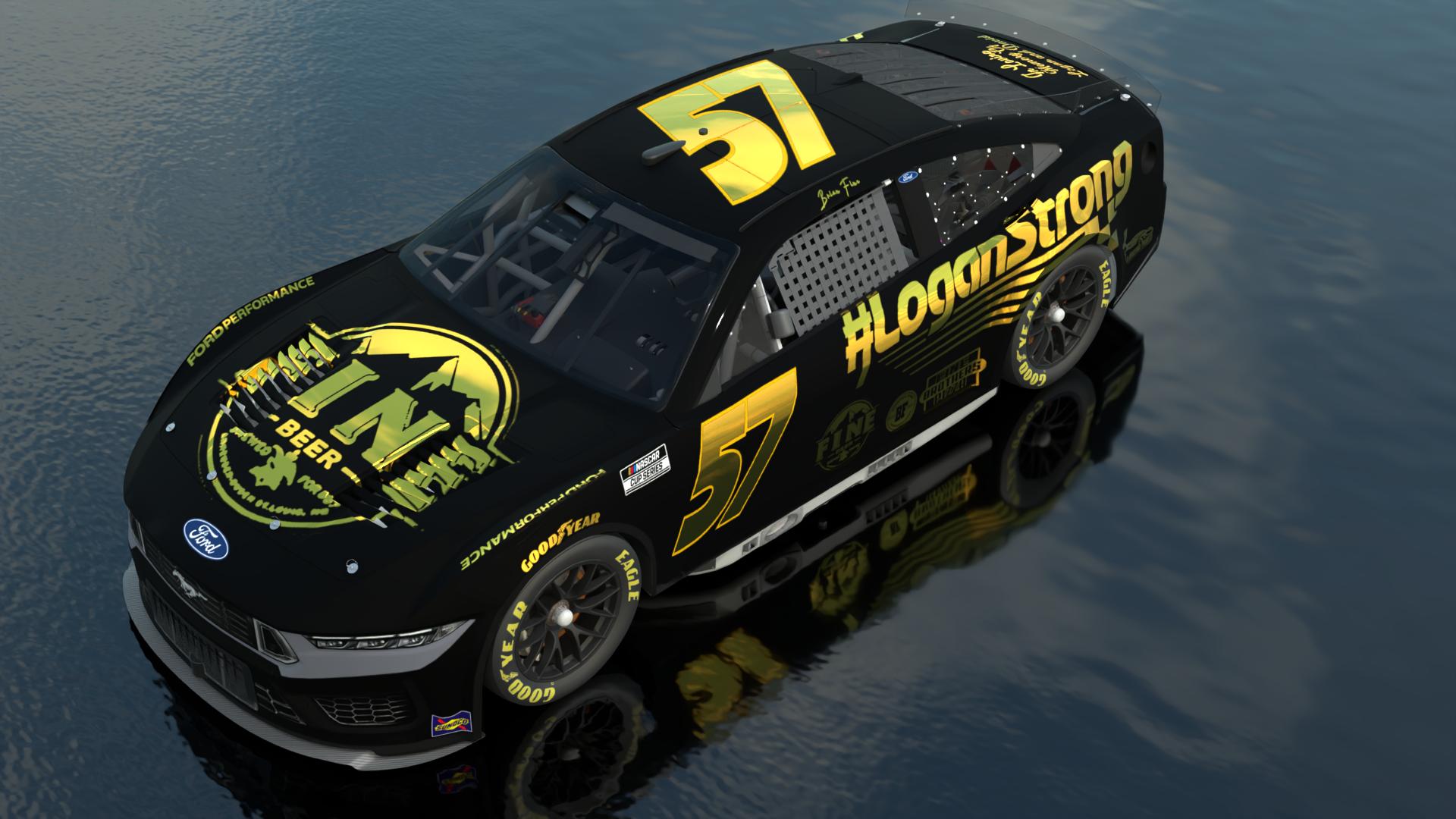 Preview of Brian Fine Black and Gold NexGen Mustang by Steven Ayers Jr