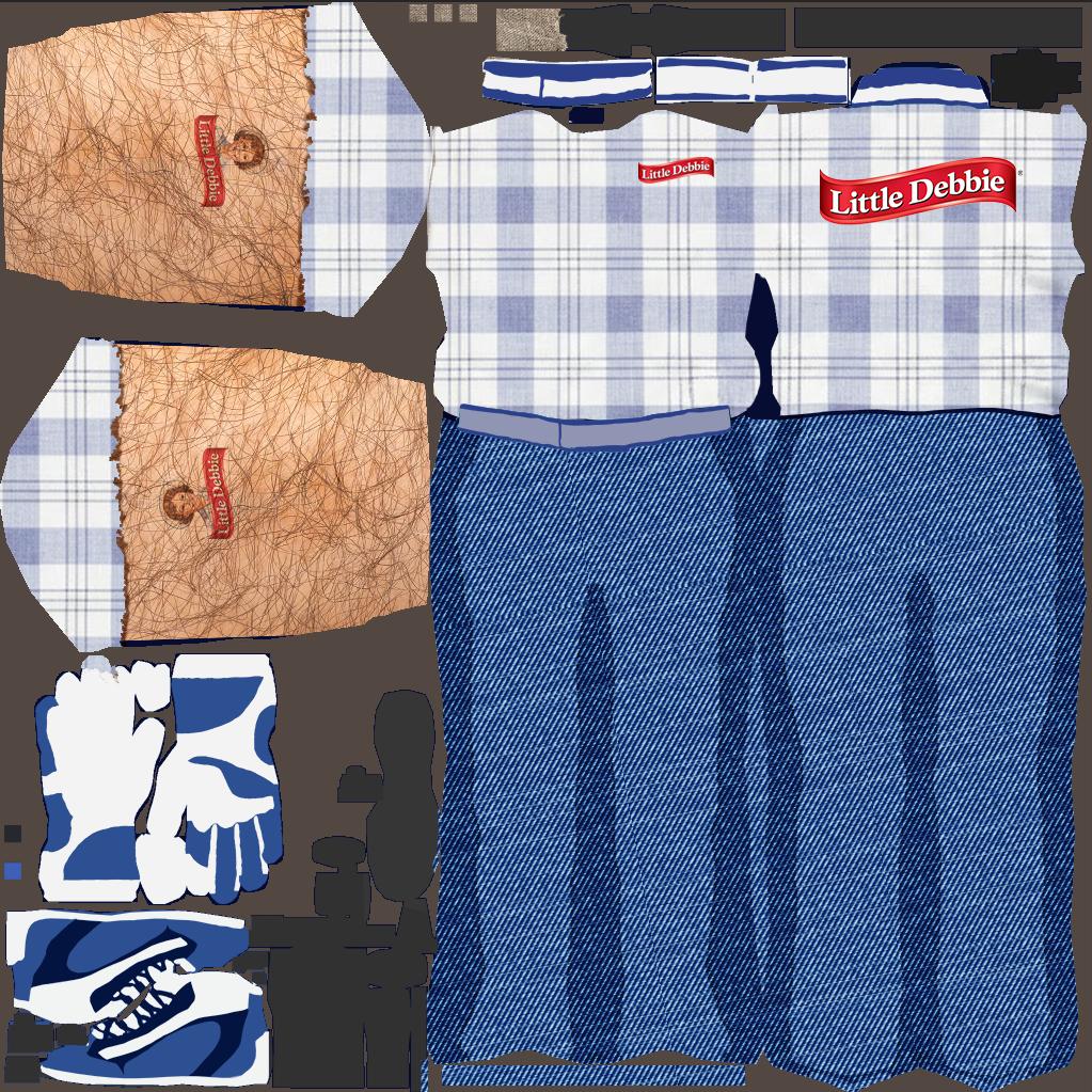 Preview of Little Debbie Race Suit by Clifton Channell