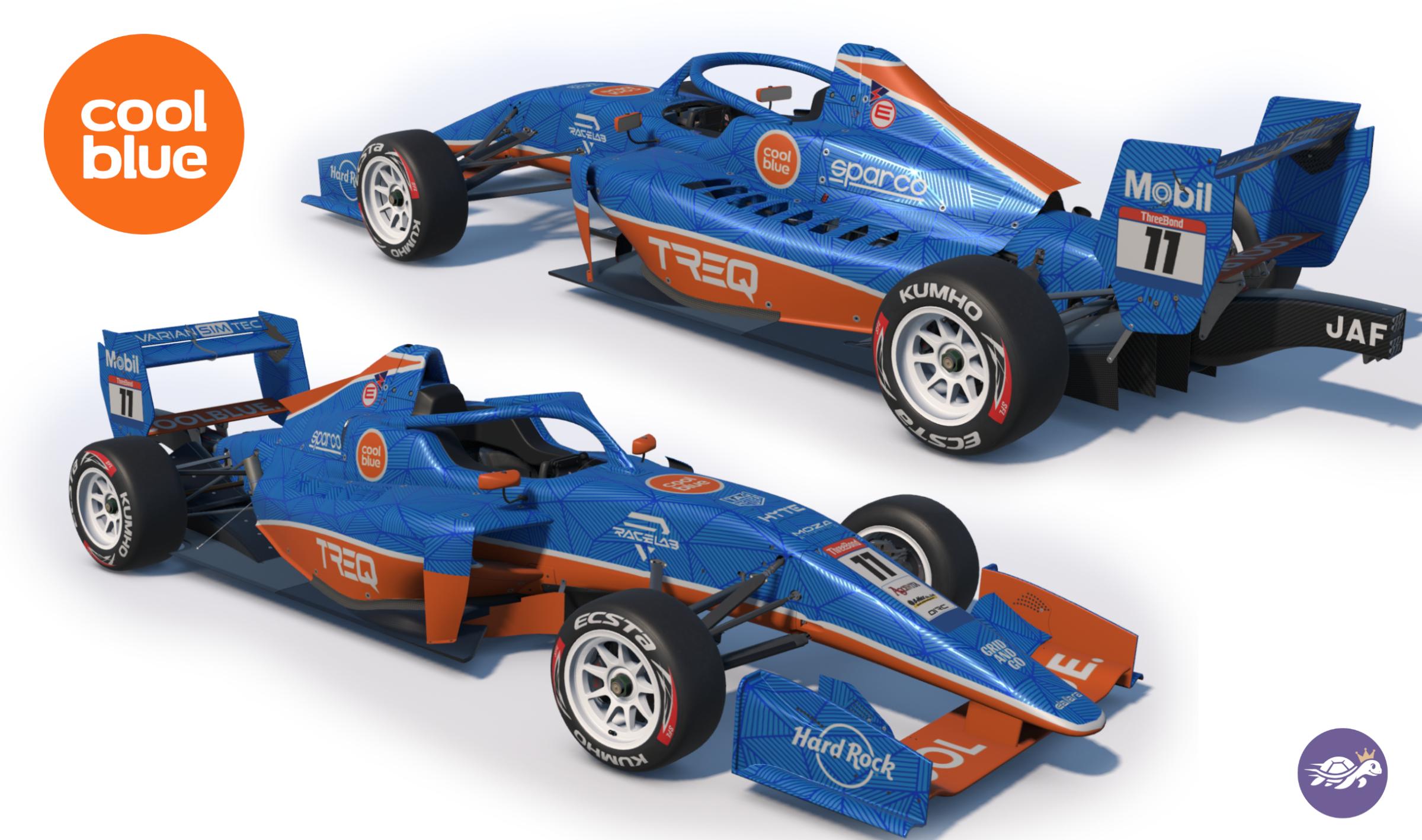 Preview of Super Formula Lights SF23 - Coolblue by Dennis Van Der Meeren