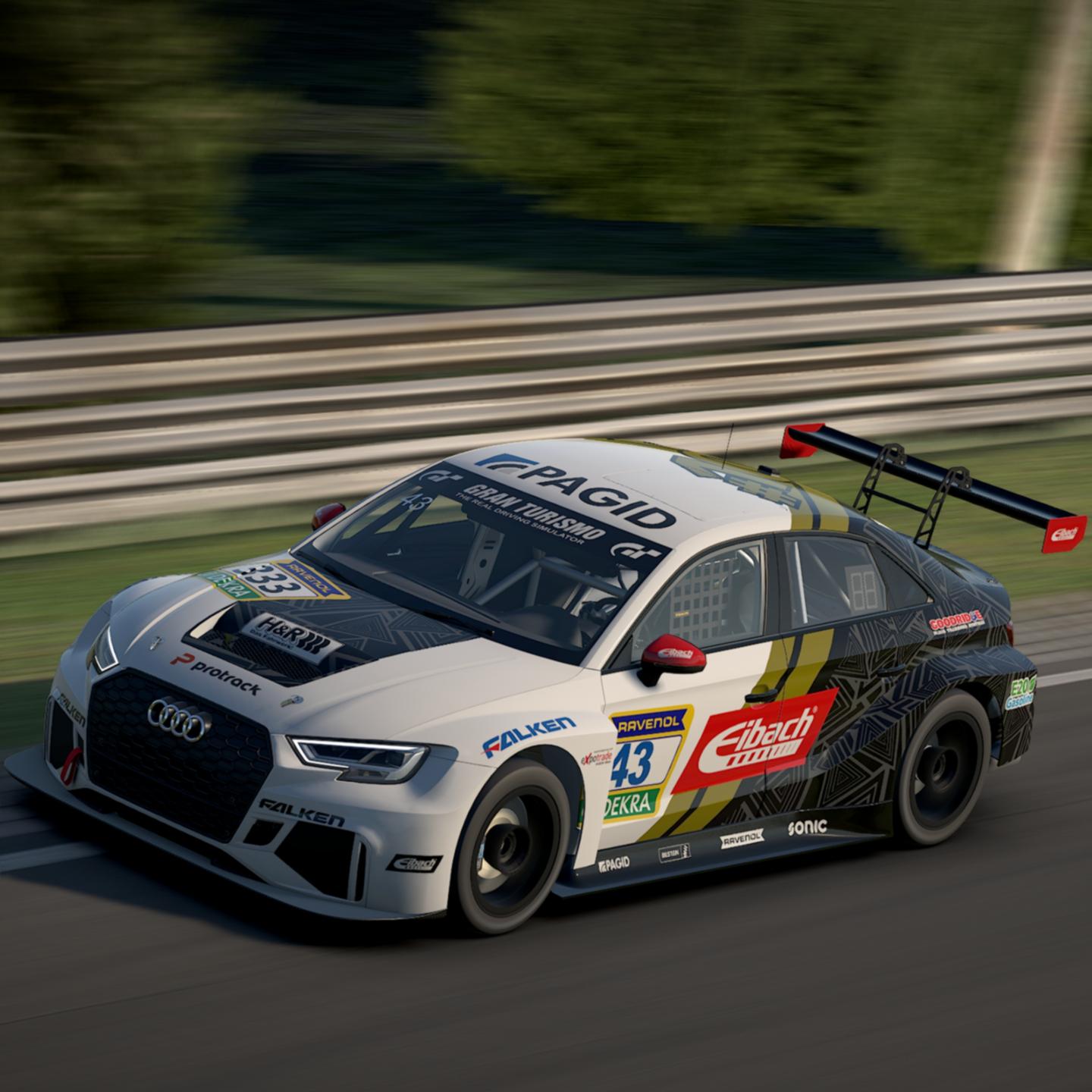 Preview of Max Kruse Racing Audi RS3 LMS by Michael Teusch