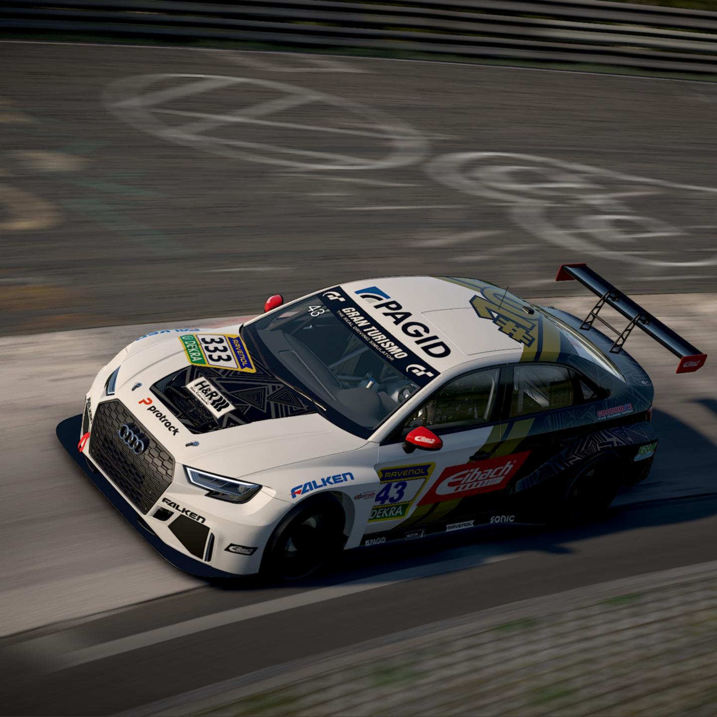 Preview of Max Kruse Racing Audi RS3 LMS by Michael Teusch