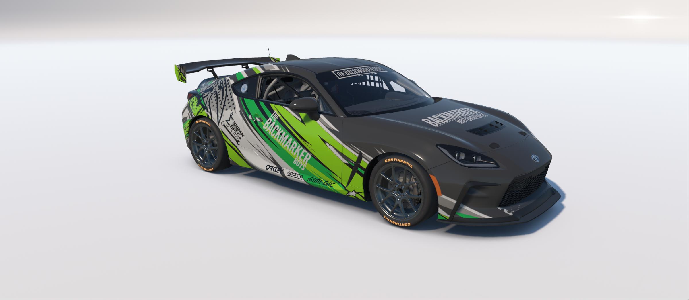 Preview of Backmarker Boys Gr 86 by Bryan D Morris