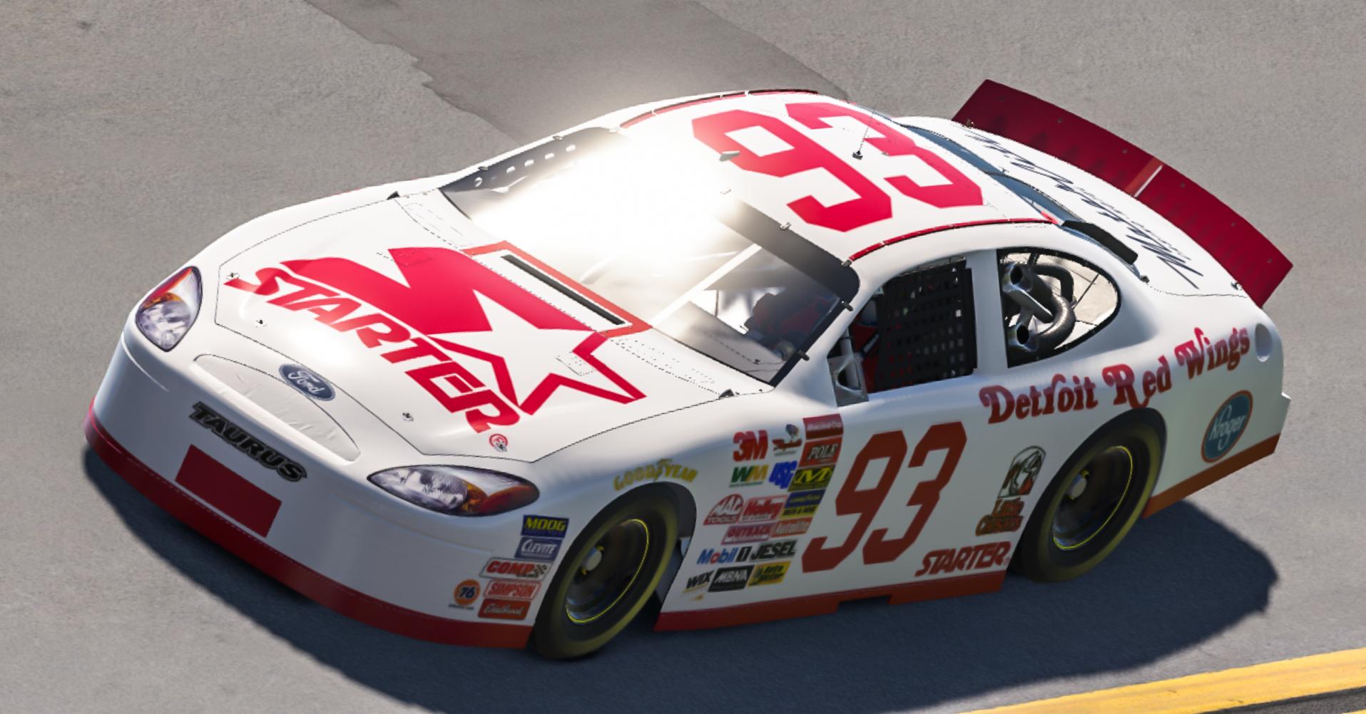 Preview of Starter/Detroit Red Wings #93 Ford Taurus (Non-SS) by Jordan Nitchman