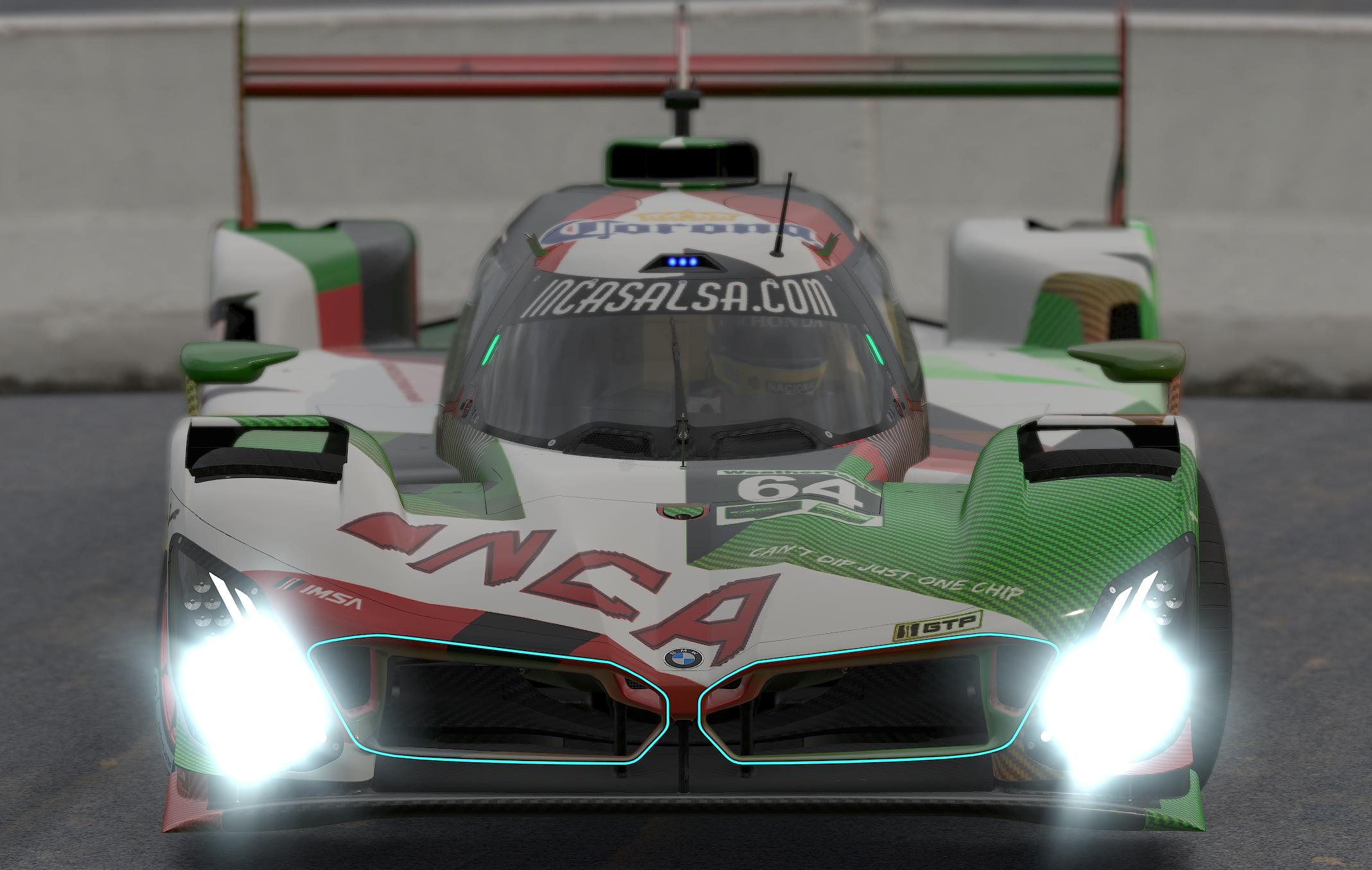 BMW LMDH - INCA Mexican Salsa by Felipe F Ramos - Trading Paints