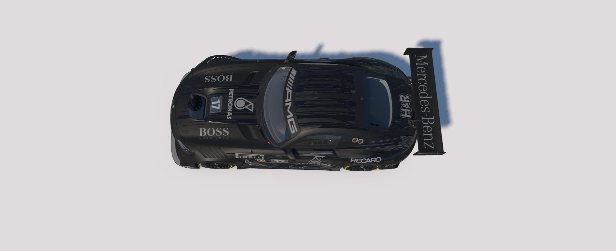 Preview of Black Petronas AMG GT3 by Ivan D.