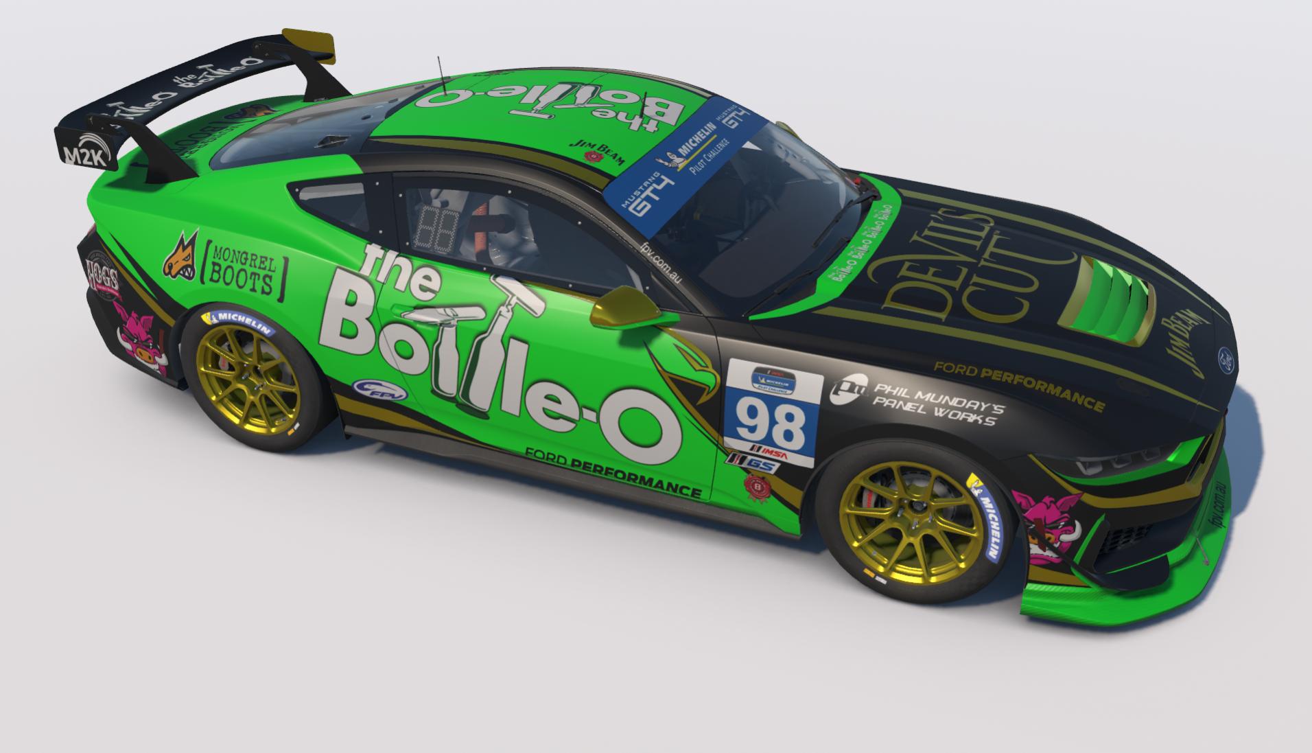 Preview of Bottle-O Ford Mustang GT4 by Warren M.