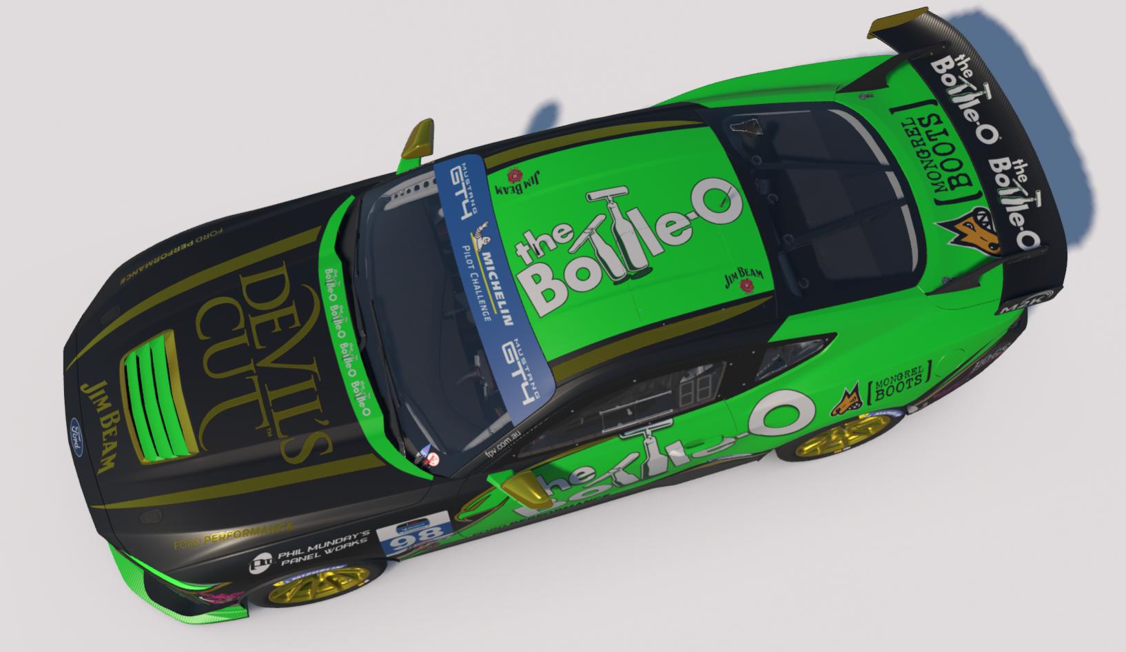 Preview of Bottle-O Ford Mustang GT4 by Warren M.