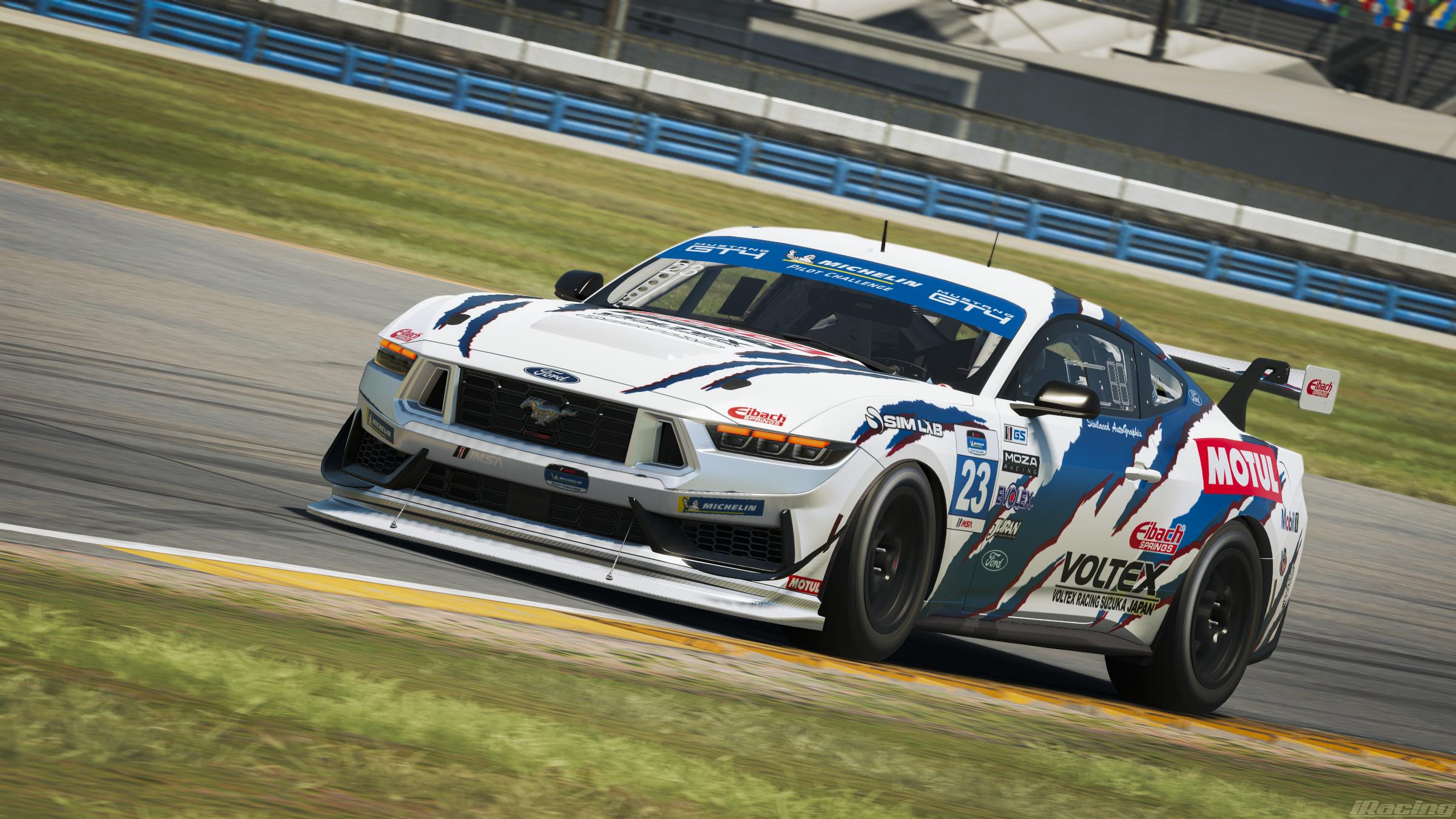 Preview of Ford Mustang GT4 by Sivilaced AutoGraphix- S2000 Bomex Inspired by Joan Murgadella