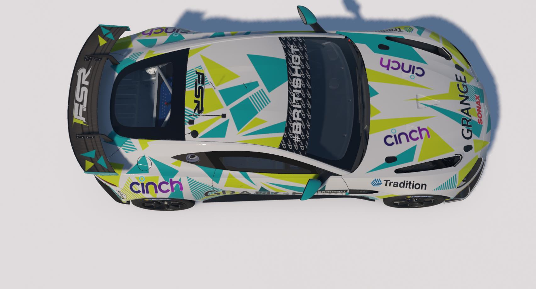 Preview of Grange Racing by FSR Aston Martin Vantage GT4 for the 2026 British GT4 by Keith Archer
