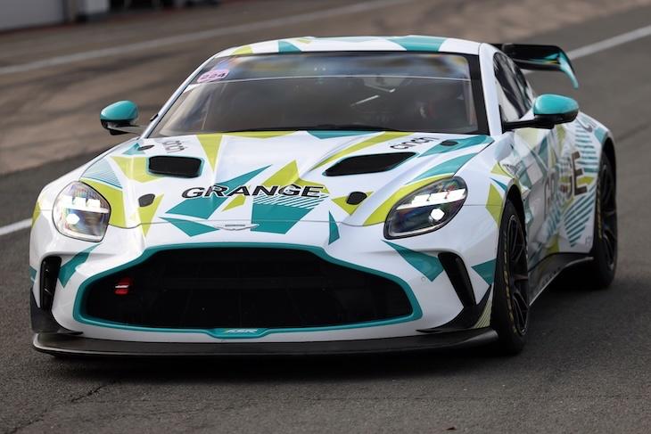 Preview of Grange Racing by FSR Aston Martin Vantage GT4 for the 2026 British GT4 by Keith Archer