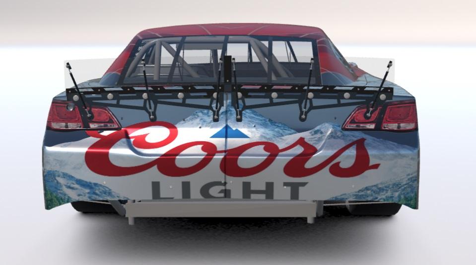 Preview of Coors Light Chromatic Super Late Model by Billy Kuyoth