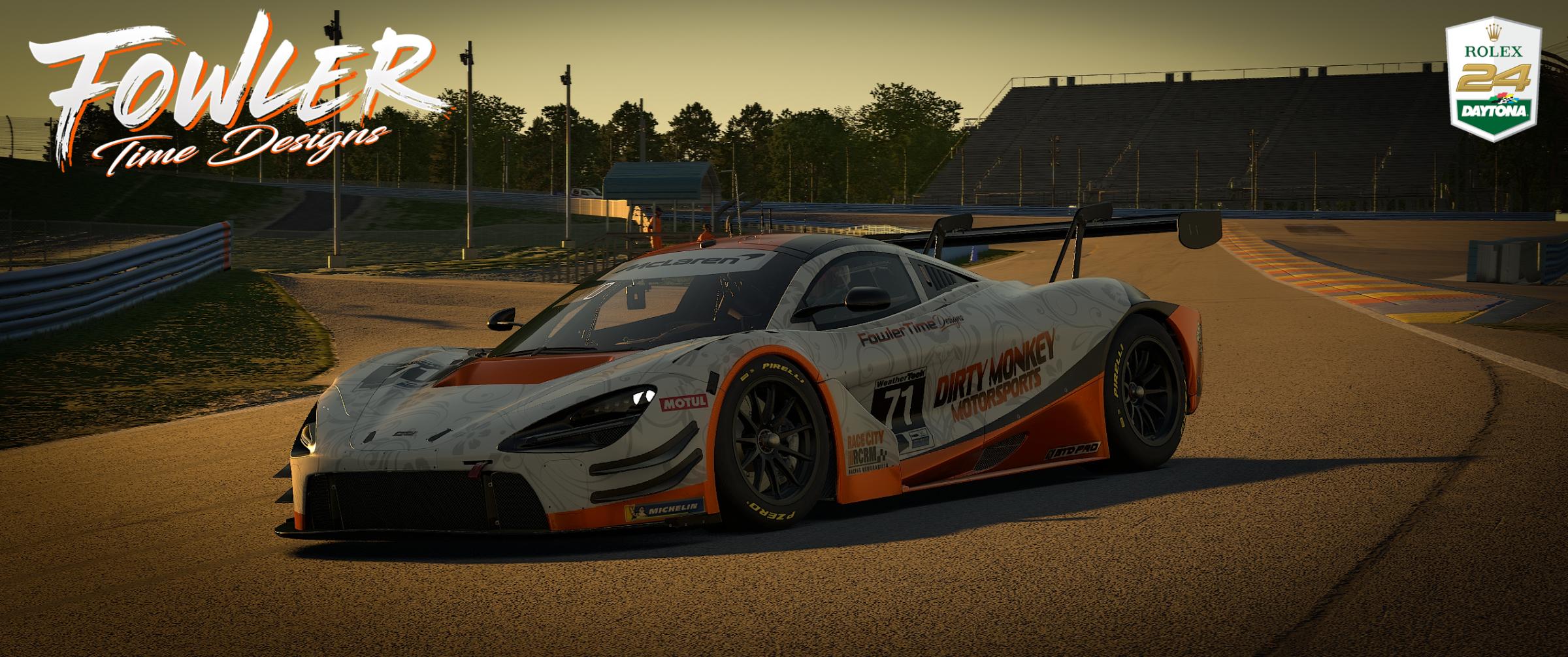 Preview of McLaren 720s EVO GT3 Daytona24 2025 by John Fowler2