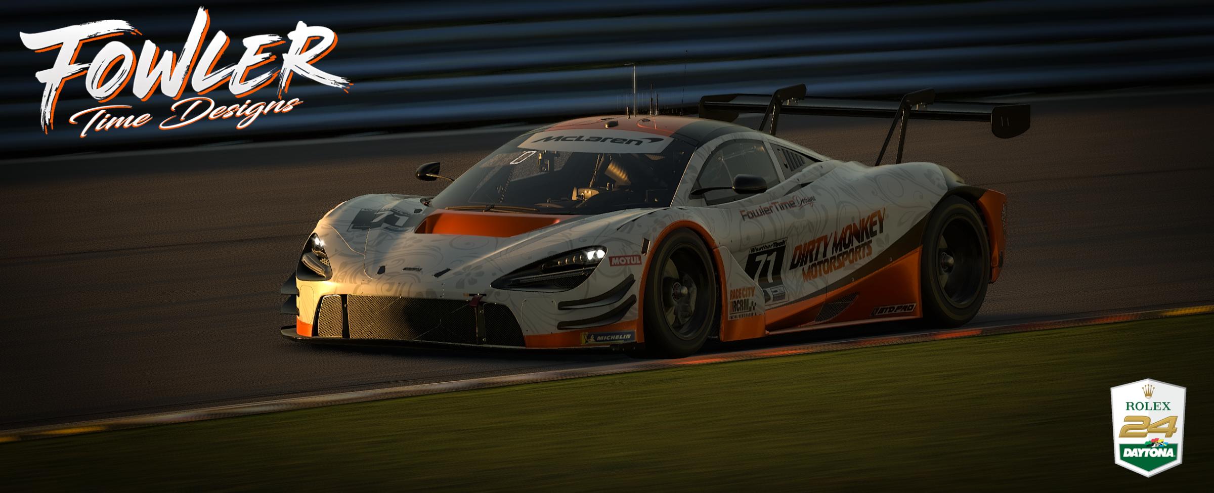 Preview of McLaren 720s EVO GT3 Daytona24 2025 by John Fowler2