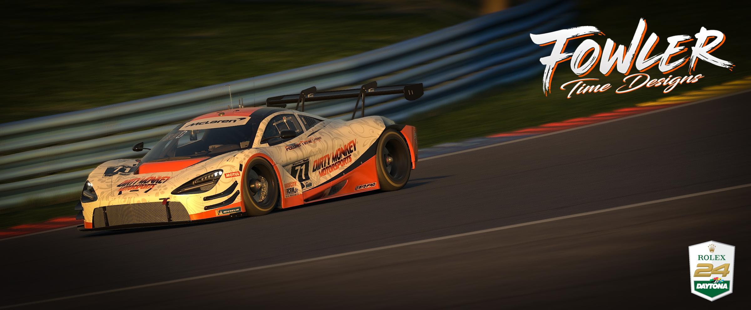 Preview of McLaren 720s EVO GT3 Daytona24 2025 by John Fowler2