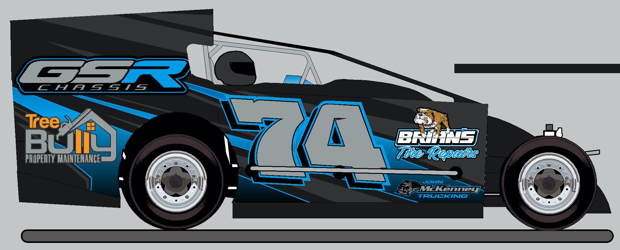 Preview of #74 David Flannigan jr  (2026 Blacked Out)  by Roger Thatt