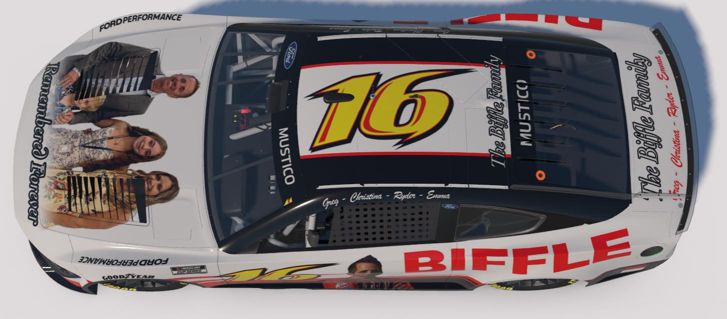 Preview of Biffle Memorial Mustang (Roush 16) by Daniel Mustico