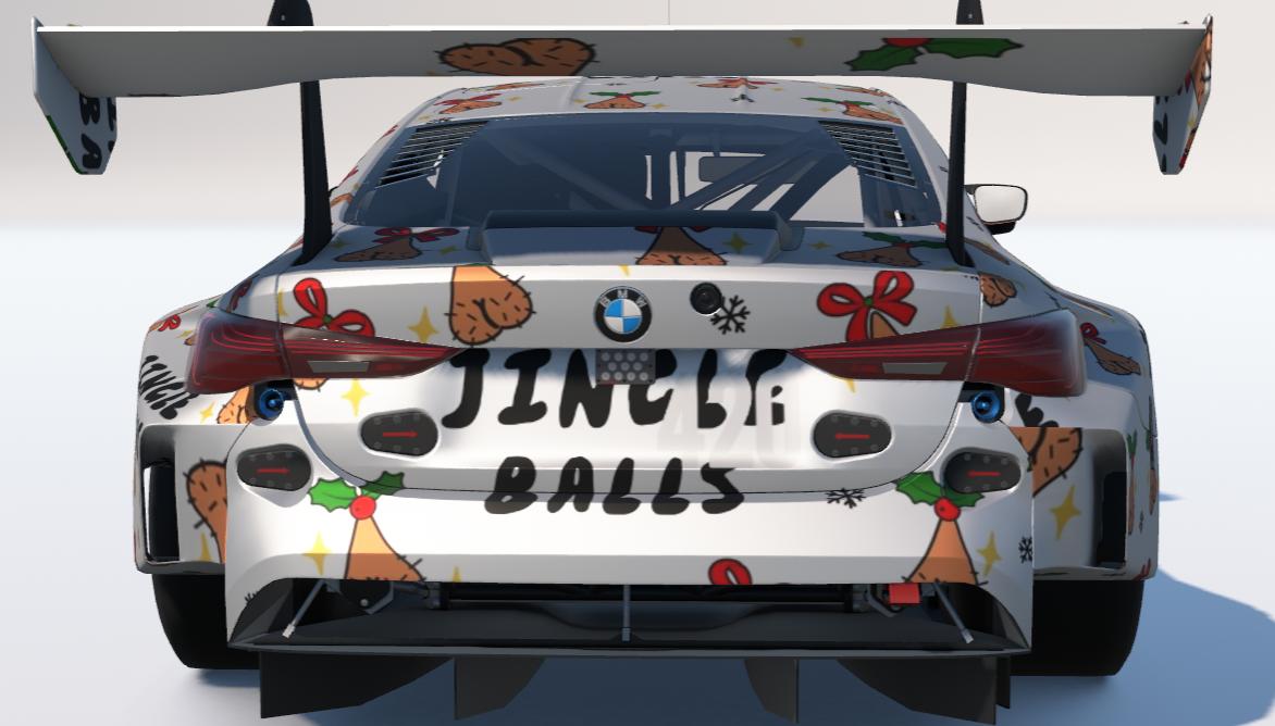 Preview of Jingle Balls BMW M4 GT3  by Todd Schwarz