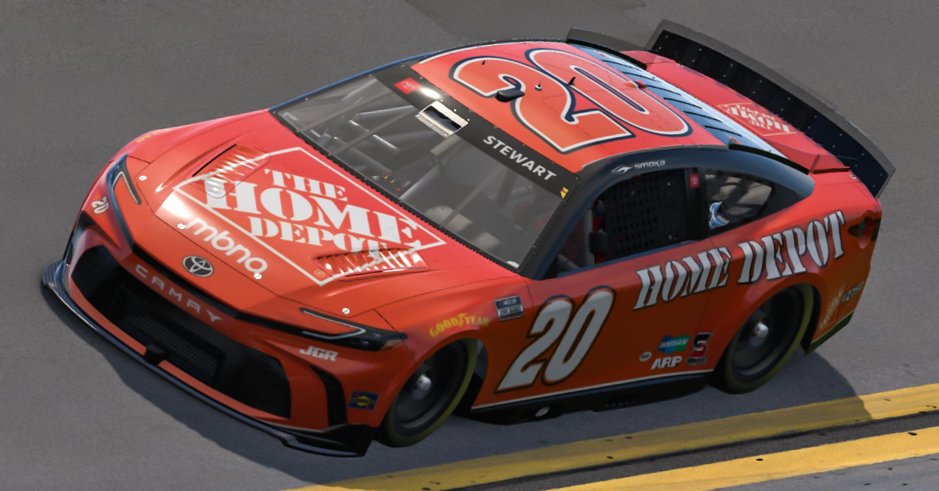 Preview of 2026 Home Depot #20 Toyota Camry - NASCAR Chat Series Version by Jordan Nitchman