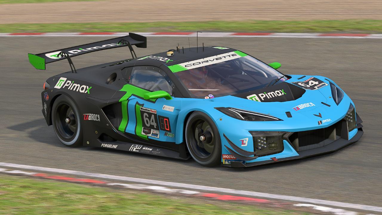 Preview of La Broca x PIMAX Chevrolet Corvette GT3.R by Ben R Harrison