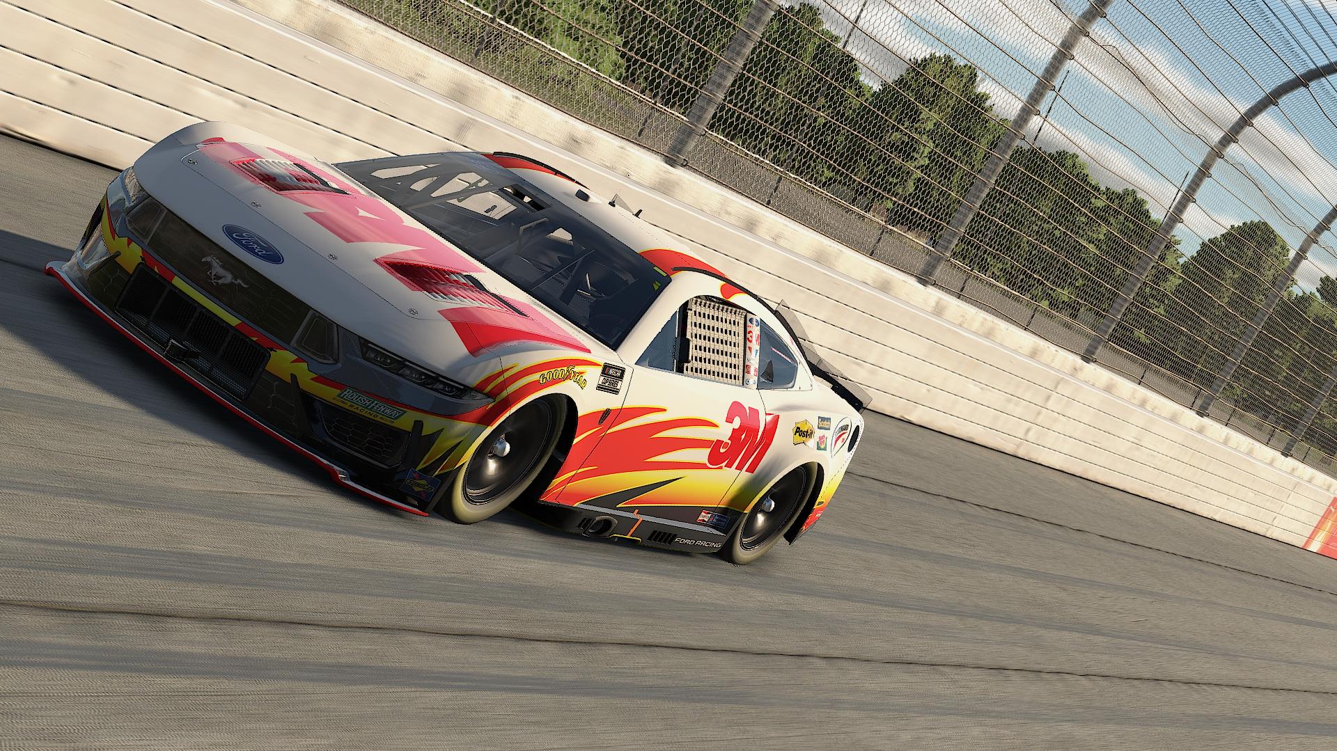 Preview of Greg Biffle 2008 3M Next Gen Mustang Sim Stamped Number by Luke Breitschopf