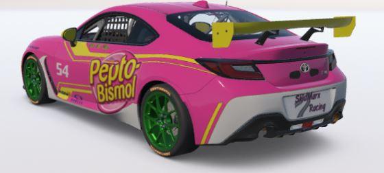 Preview of Pink Pepto Bismol paint by Bill Shurmatz