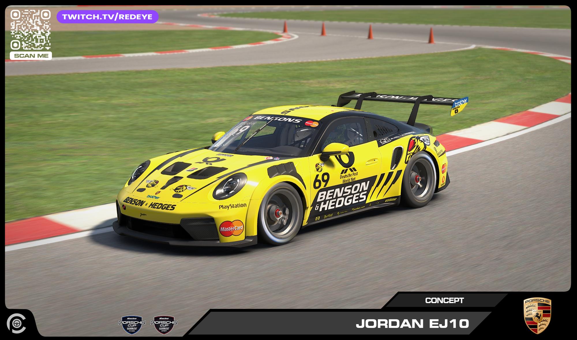 Preview of 2000 Jordan EJ10 for Porsche Cup by Paul R Chaloner
