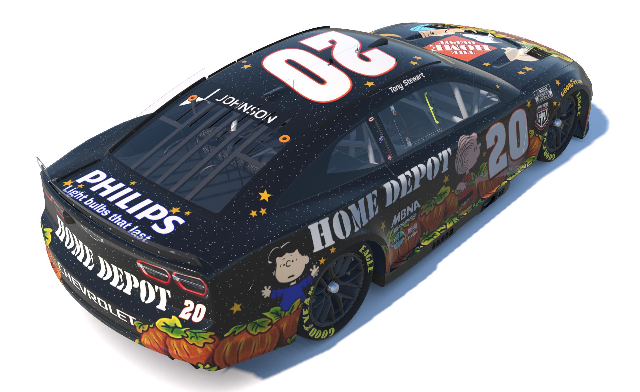 Preview of Peanuts Great Pumpkin throwback (night car) by Bruce Johnson